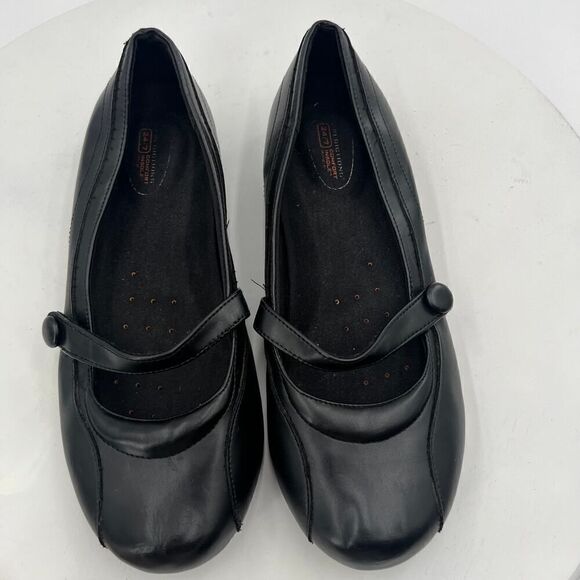 Safe T Step Mary Jane Black Comfort Women Shoes Size 7.5W - Picture 4 of 11